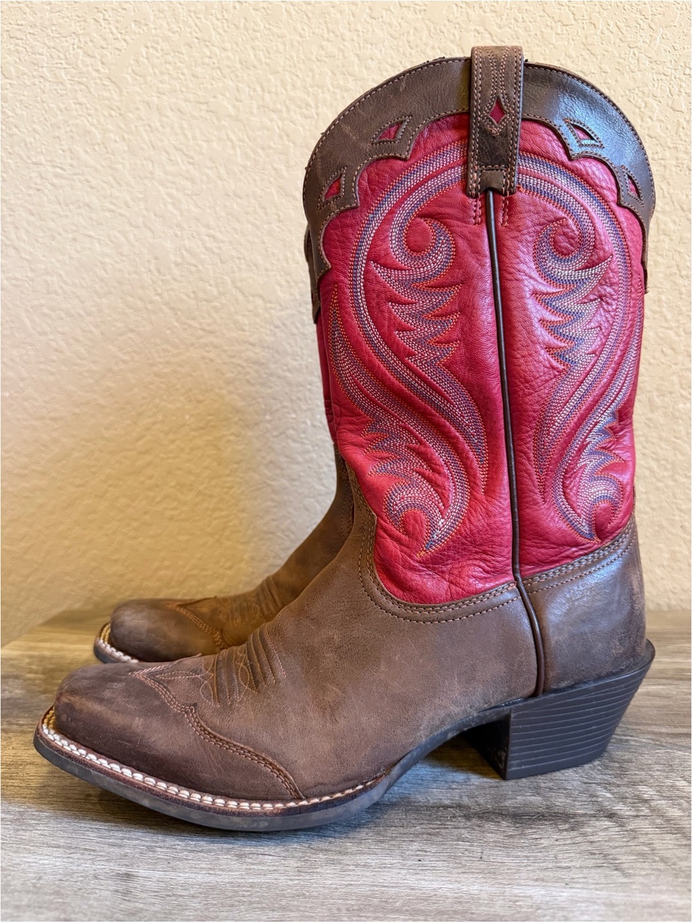 Ariat Legends Women’s Western Square Toe Cowboy Boots Size 9.5 B - Picture 2 of 15